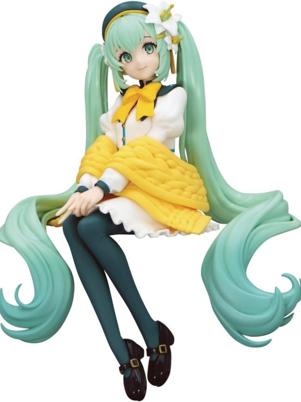Flower Fairy Lily White Noodle Stopper Figure - Cute Anime Collectible Decor